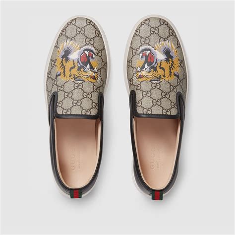 gucci with tiger|gucci tiger slip on.